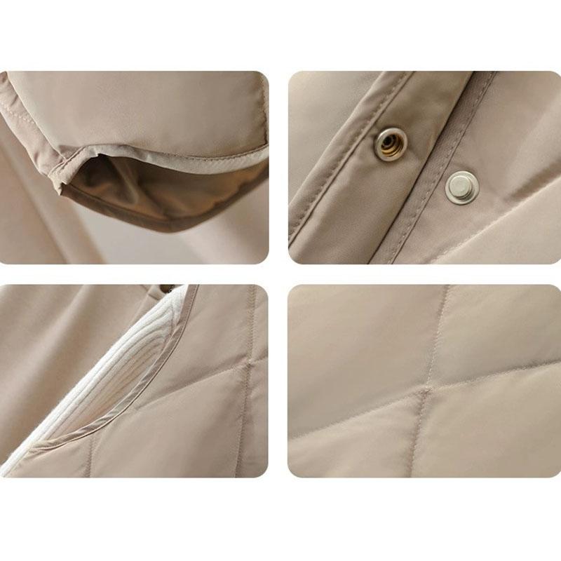 Female Loose Puffer Sleeveless Jacket Autumn Ladies Waistcoat Women Fashion Thin Down Cotton Vest Coat