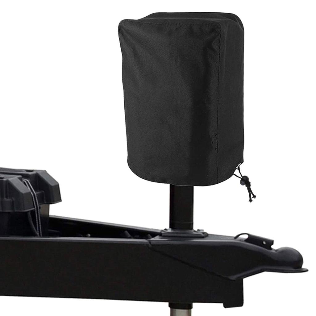 Trailer RV Electric Tongue Jack 600D Protective Cover Universal Camper Jack Cover Waterproof Trailer Accessories Black