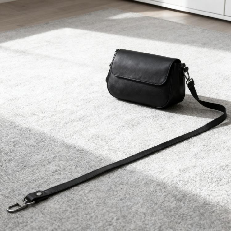Adjustable Shoulder Strap For Handbags PU Reinforced Stitching Seamless Bag Compatibility Design Quick Release