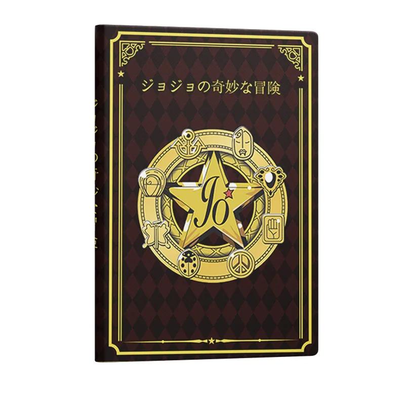 Caderno de Anime JoJo's Bizarre Adventure Kujo Jotaro Cadernos Diário Papelaria Estudante Cosplay Diário BRINQUEDOS Presente