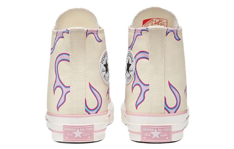 Converse X Golf Le Fleur Chuck 70 Hi "Pink Flames" Sneakers 172398C