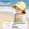 Aibao Shi Baby Summer Sun Hat with Neck Flap