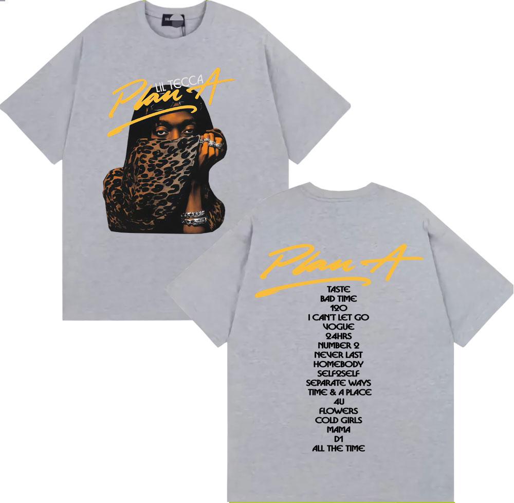 

Рэпер Lil Tecca План А Альбомный Тур Графические Футболки Мужская Одежда Модный Тренд Крутая Футболка Повседневная Уютная Футболка Оверсайз Топы 2XL