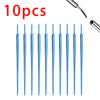 10pcs ASTM F136 TItanium Insertion Pin Taper for Thread Nostril Piercing Taper Push in Earring Implantation Grade Piercing Tool