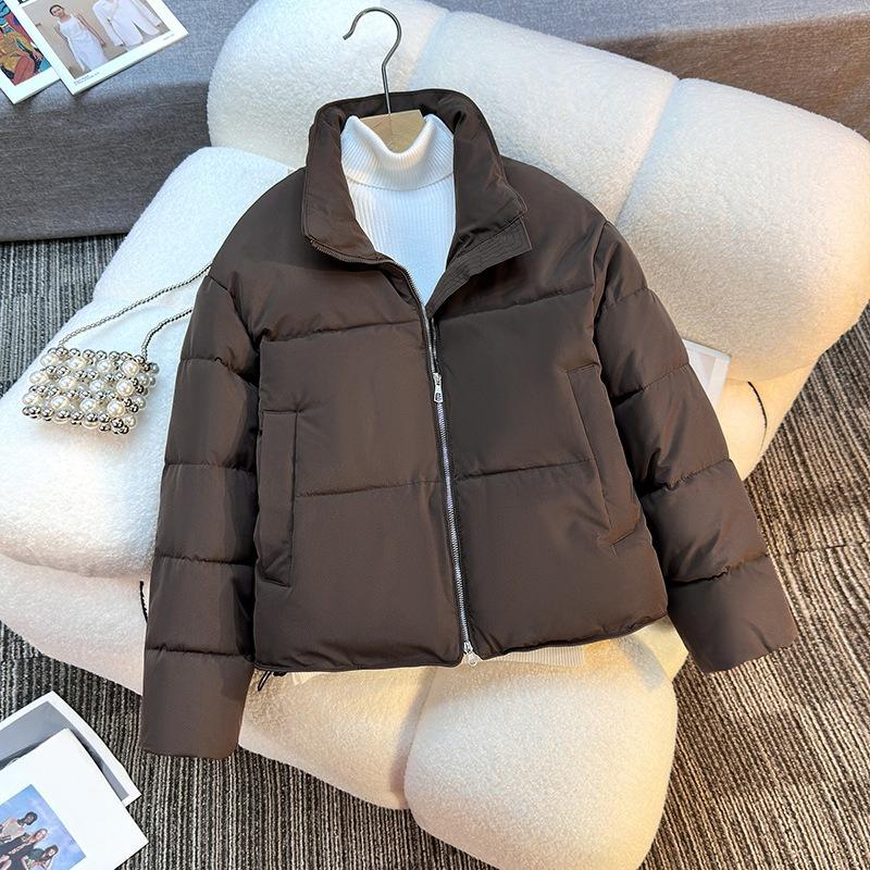 New Down Cotton-padded Jacket Women's Short Loose Korean Version of Thick Cotton-padded Jacket Short Bread Coat.