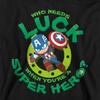 Captain America Childrens/Kids Lucky Super Hero Pull Over St Patricks Day Hoodie