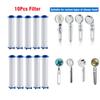 10Pcs Replacement Shower Filter for Held Showerhead - High Output Shower Water Filter To Remove Chlorine Fluoride and Hard Water