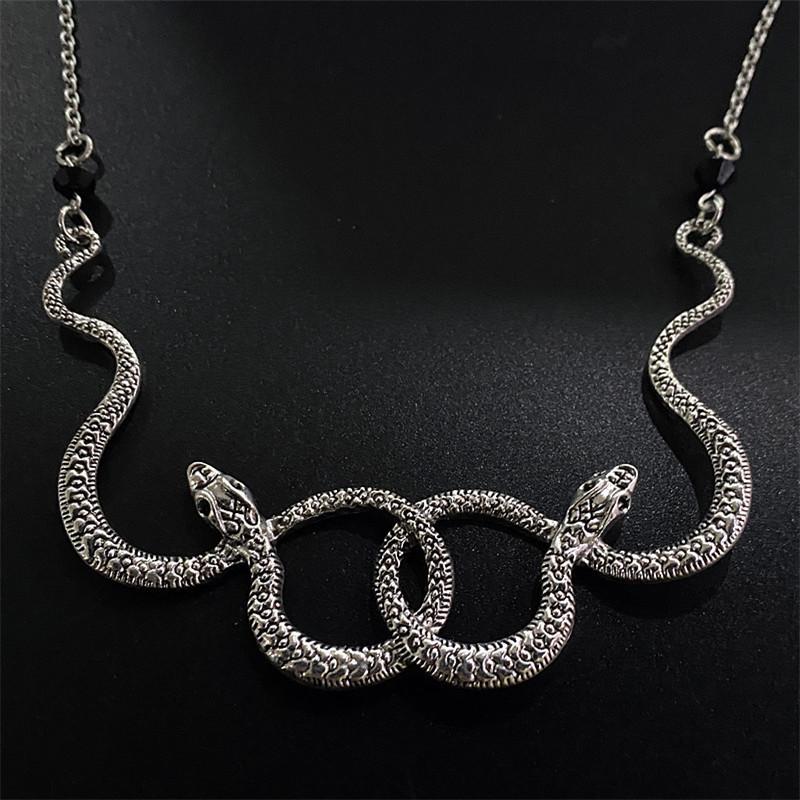 Stylish Cobra Snake Pendant Necklace - New Innovative Design