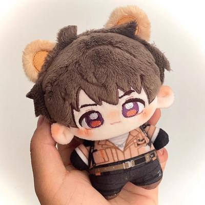 Anime Láska a Deepspace Xia Yizhou 10cm Bavlněná Plyšová Panenka Rozkošný Pilot Chibi Plyšová Hračka Narozeninový Dárek