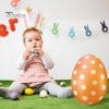 Easter Egg Odolná zářivá velikonoční ozdoba na nafukovací vajíčko na zahradní párty