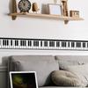Creative Piano Keys Waistlines Skirting Boards Bedroom Living Room Entrance Hall Home Wall Decoration Wall Stickers