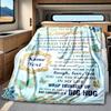 Love Daughter Blanket Personalized Name Soft Comfortable Stylish Blanket Car Blanket Perfect For Travel Camping Outdoor Home Suitable For All Seasons