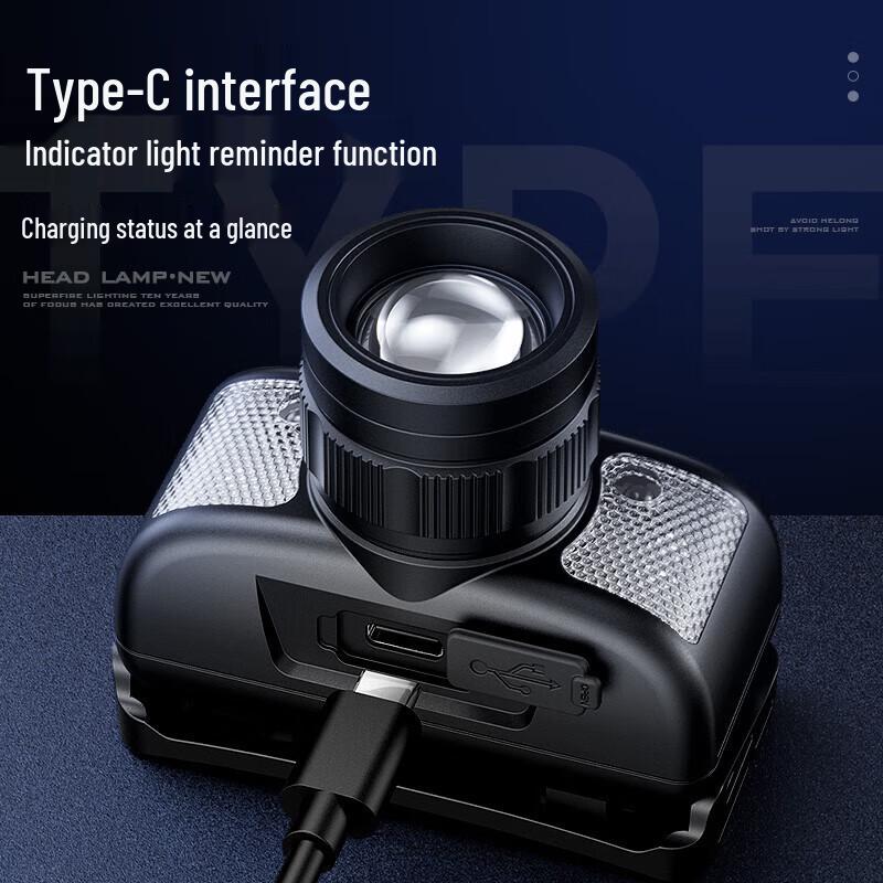 SupFire HL91 Ultra-Light Hand-Wave Sensor LED Headlamp