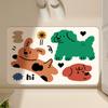 Cartoon Cute Bathroom Moisture-wicking Mat Dirty Bathroom Quick Dry Non-slip Foot Mat Home Diatom Mud Mat Durable