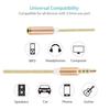 Aux-Verlängerungskabel, 3,5-mm-Klinkenstecker, Stereo-Kopfhörer, Stecker auf Buchse, Audiokabel für Computer, Telefon, Verstärker, Lautsprecher, MP3, DVD, TV, Auto