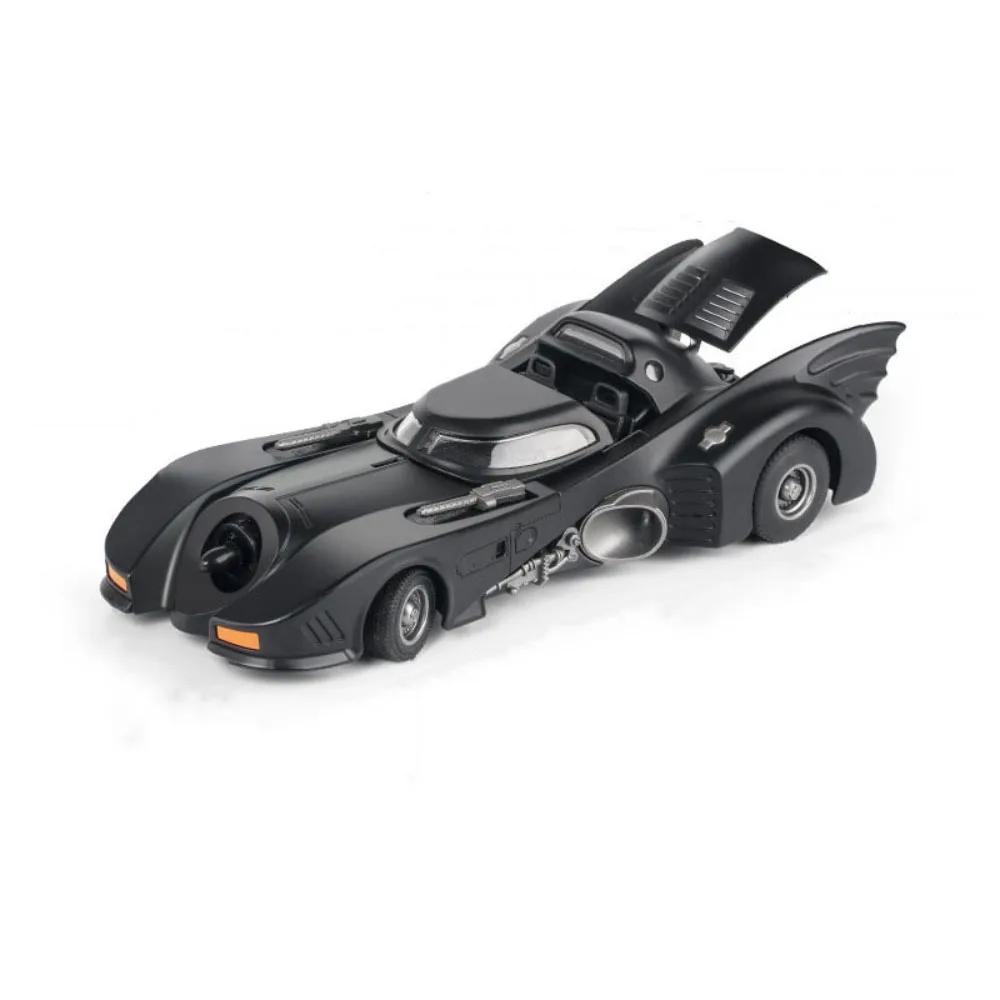 

1:24 Scale 1989 Batmobile Sports Car Alloy Miniature Model Metal Diecast Vehicle Sound Light Plaything Decoration Gifts for Kids чёрный