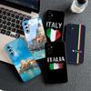 Italy Italia National Flag Casing Phone Cover for Samsung Galaxy S22 S21 S20 FE Ultra Plus A35 A36 A55 A37 A33 A34 A57 Soft Case