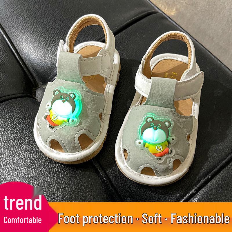 Light-Up Soft Bottom Baby Walking Sandals for Toddlers