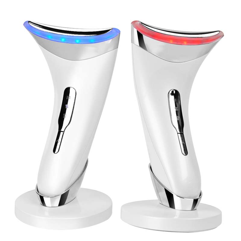 Facial Beauty Tool Neck Anti-Wrinkle Lift Device 3 In 1 Red Light Therapy Face Sculpting Tool With Thermals Skin Rejuvenation