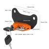 Motorcycle Modification Aluminum Alloy Helmet Lock Mount Hook Fit for Indian ScoutOrange