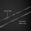 Elegant Minimalist Stainless Steel Figure-Eight Necklace - Bright Texture, Versatile Layering Chain