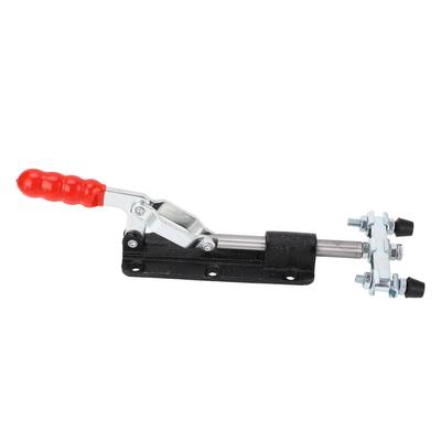 Double Head Toggle Clamp 80mm Stroke 350kg Clamping Force 185 Degree Handle Opening Quick Release