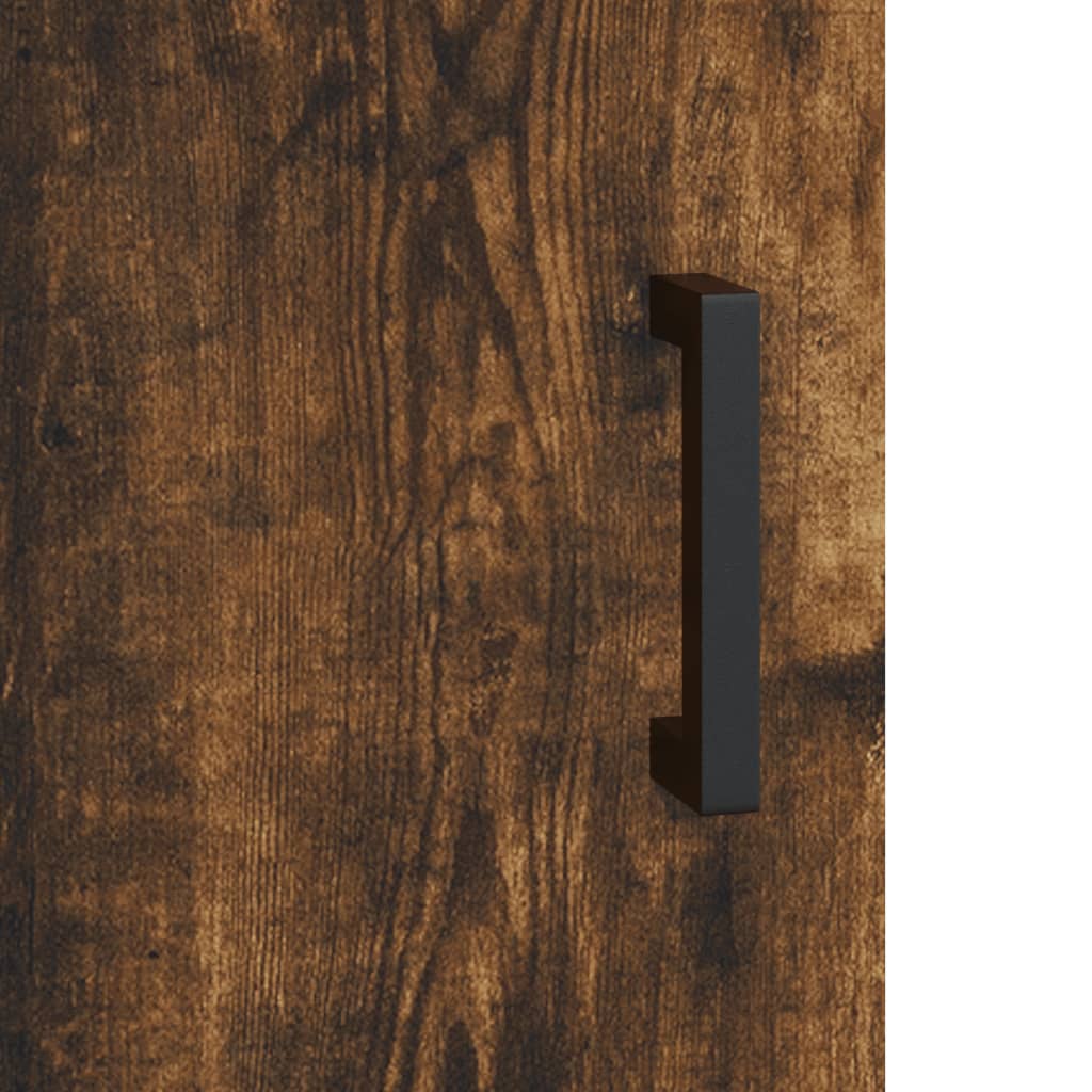 Sideboard Smoked Oak 69.5 X 34 X 90 Cm Wood Based Panel