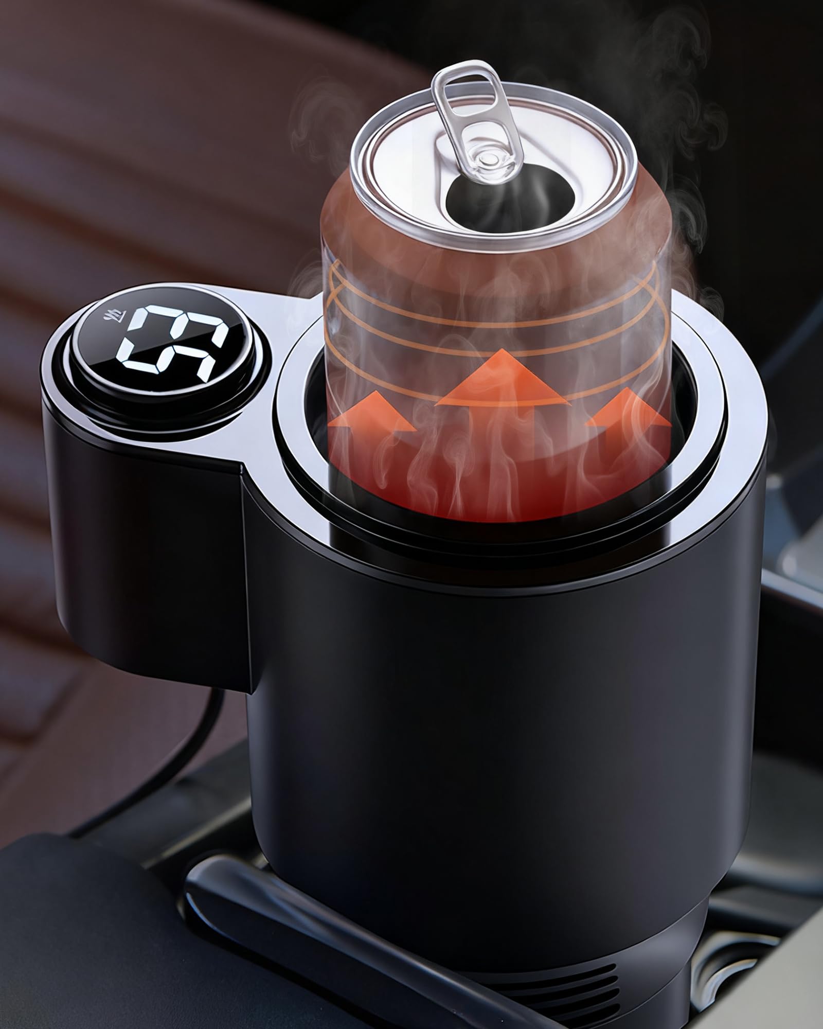 

xuenair Автомобильный держатель для напитков и Совместимый с 12 В к LED Температура Совместимый с ПЭТ Сталью и и Легкий в Идеально подходит для Поддержания и Бутилированных Напитков Теплыми в