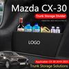 Car Collapsible Trunk Divider Storage Organizer For Mazda CX30-2019-2025