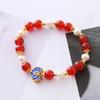 Light Luxury Agate Pearl Bracelet Fashion Women Daily Jewelry Lucky Gift