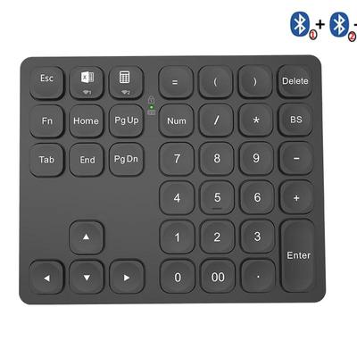 Clavier numérique double Bluetooth pavé numérique sans fil Rechargeable pour iPad ordinateur portable Windows ios clavier numérique Slinet