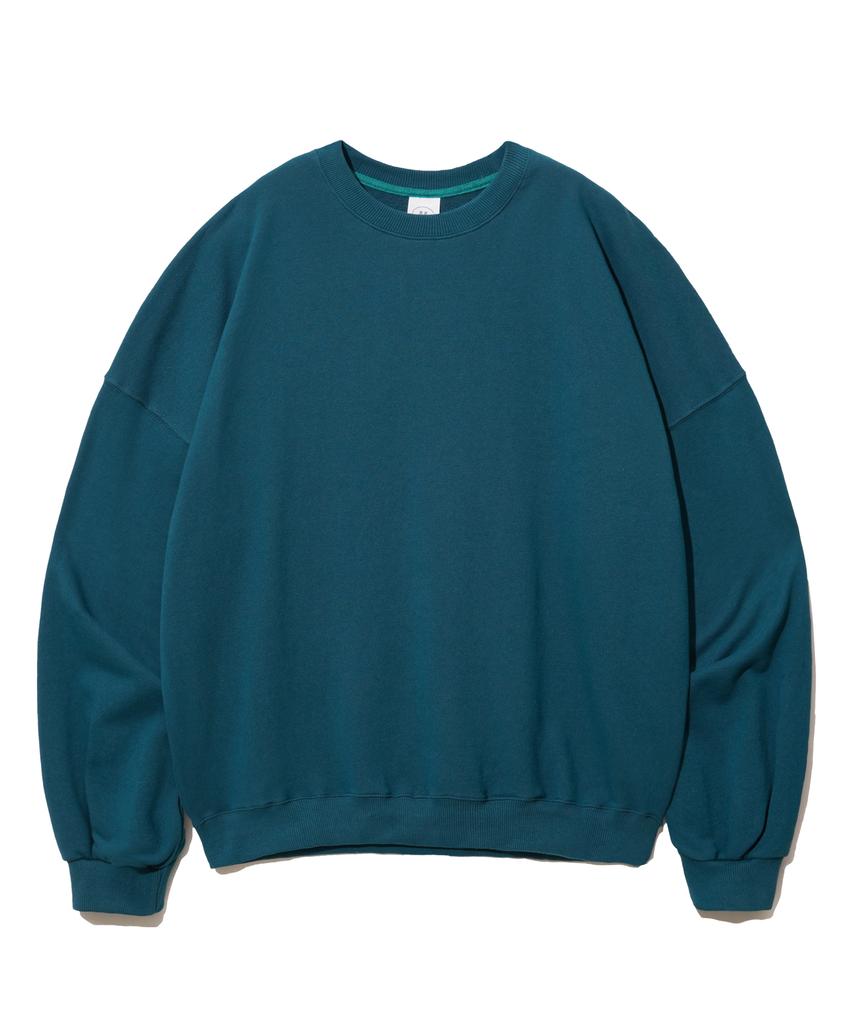 JEMUT Hayes Oversized Sweatshirt Teal Blue Kjmt2369