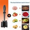 Handheld Kitchen Chopper & Meat Mincer Scraper