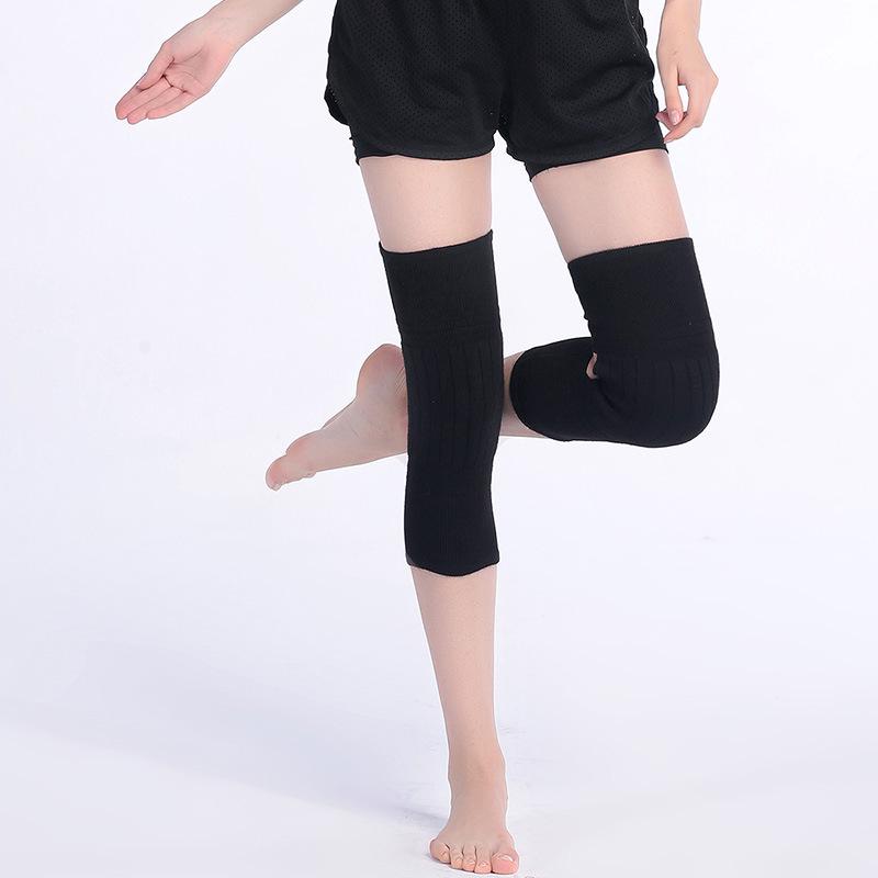 

Кашемировые наколенники для мужчин и женщин: Теплая шерстяная защита для холодных суставов, противоскользящая, тонкая, толстая на выбор для осени/зимы.