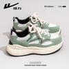 Thick-soled Simple Sports and Leisure Shoes Are Light and Breathable, Spring and Summer Mesh Shoes Show Small Feet and High Value Student Shoes