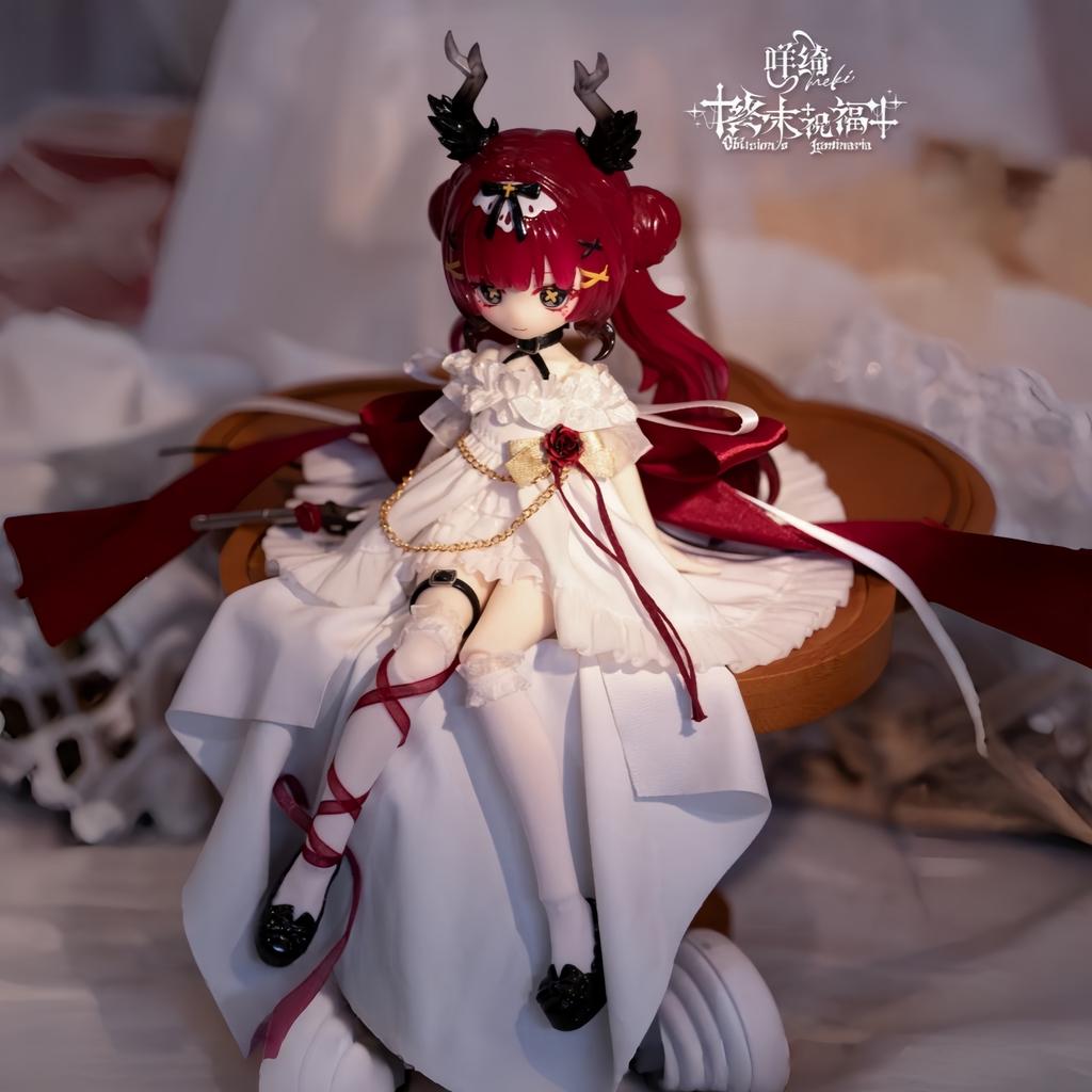 [Genuine] In Stock Hot Meki Ultimate Blessing Series 8Point Bjd  Toys Pendant Handheld Trendy Toy Fan'S Kawaii Gifts