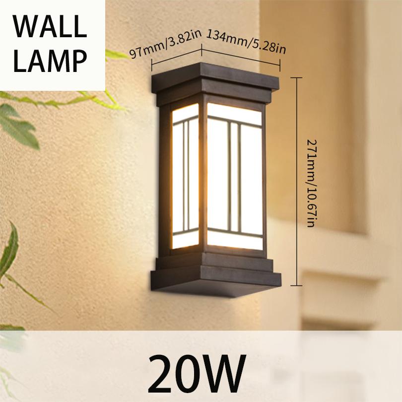 LED Außenwandleuchte Wasserdicht IP66 Bewegungssensor LED Außenbeleuchtung Verandaleuchten Balkon Gartenleuchten Außenwandleuchte