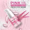 FACESCANADA Pink Aloe Vera Fresh Eyes Serum For Under-Eye Care, 15ml | Squalene, Witch Hazel & Quinoa Extracts | Anti-Ageing, Brightening