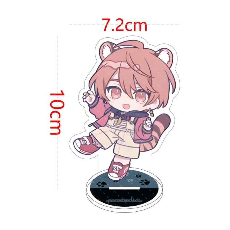 Anime Paradox Live Sugasano Aren Yon Hajun Acrylic Stand Keychain Figure Model Plate Desk Decor Standing Sign Fans Birthday Gift