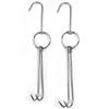 ZISIZ Stainless Steel Roasting Hooks (2-Pack)