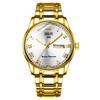 Swiss Men's Waterproof Quartz Watch: Elegant Automatic Movement, Slim Design