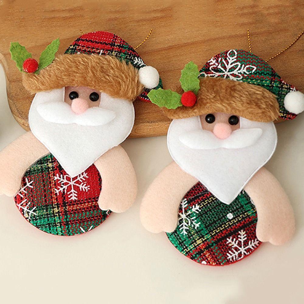 Creative Christmas Tree Pendant Crafts Xmas Hanging Decorations  Christmas Bell Decoration