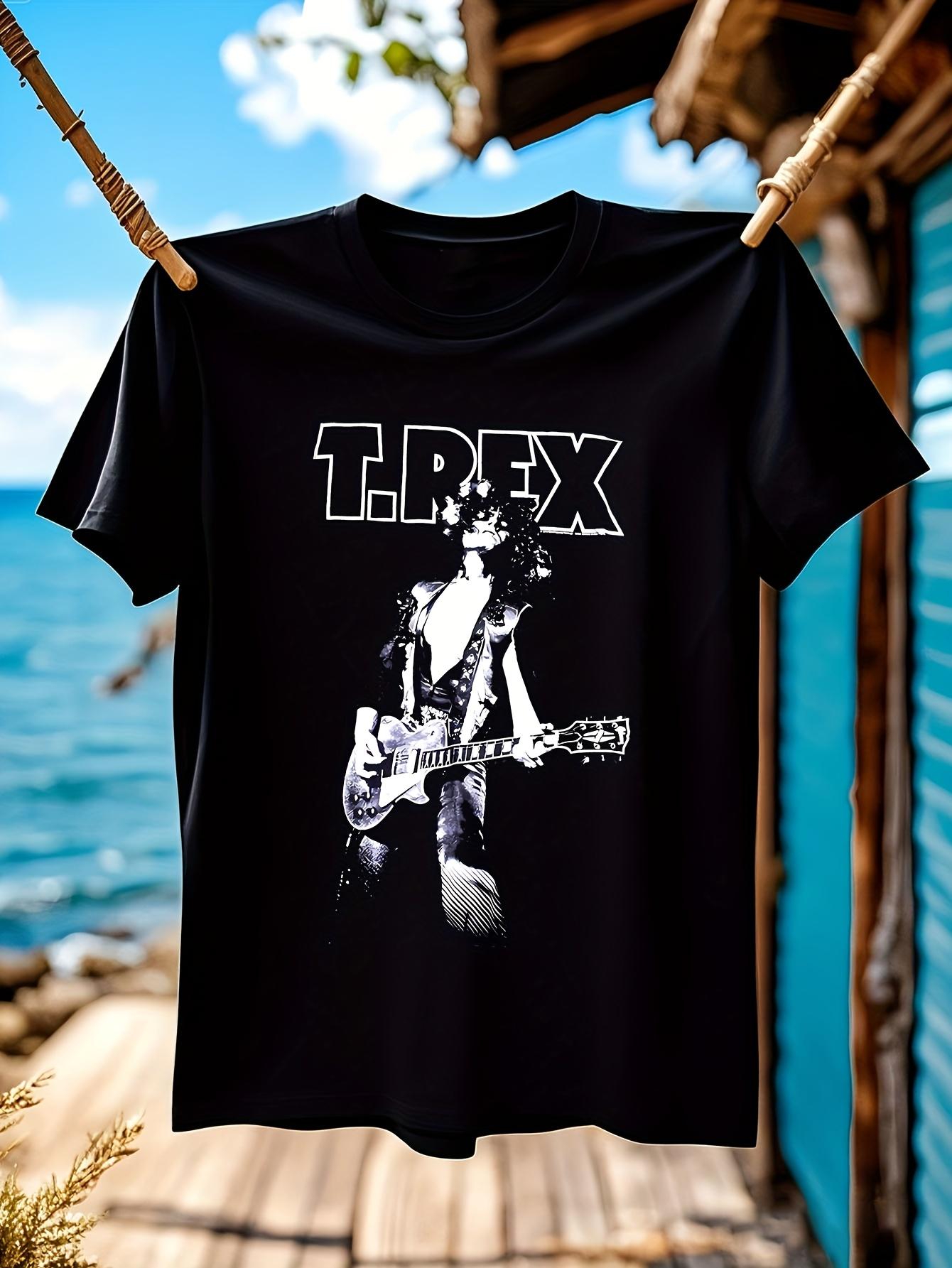 T-Rex Marc Bolan Glitter Portrait Tshirt - Vintage Glam R... L