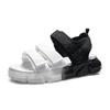 Korean Fashion Men Summer Sandals 2025 Beach Men's Platform Sandals Hook & Loop Luxury Designer Sandals Men sandalia masculina