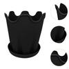 Blumenpot Plant Containers with A Tray Multi -purpose Flower Container Drainage Hole for