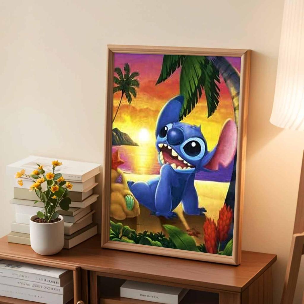 Full Round Diamond Painting Stitch on The Beach Art Rhinestone Picture Mosaic DIY 5D Cross Stitch Embroidery Home Decoration