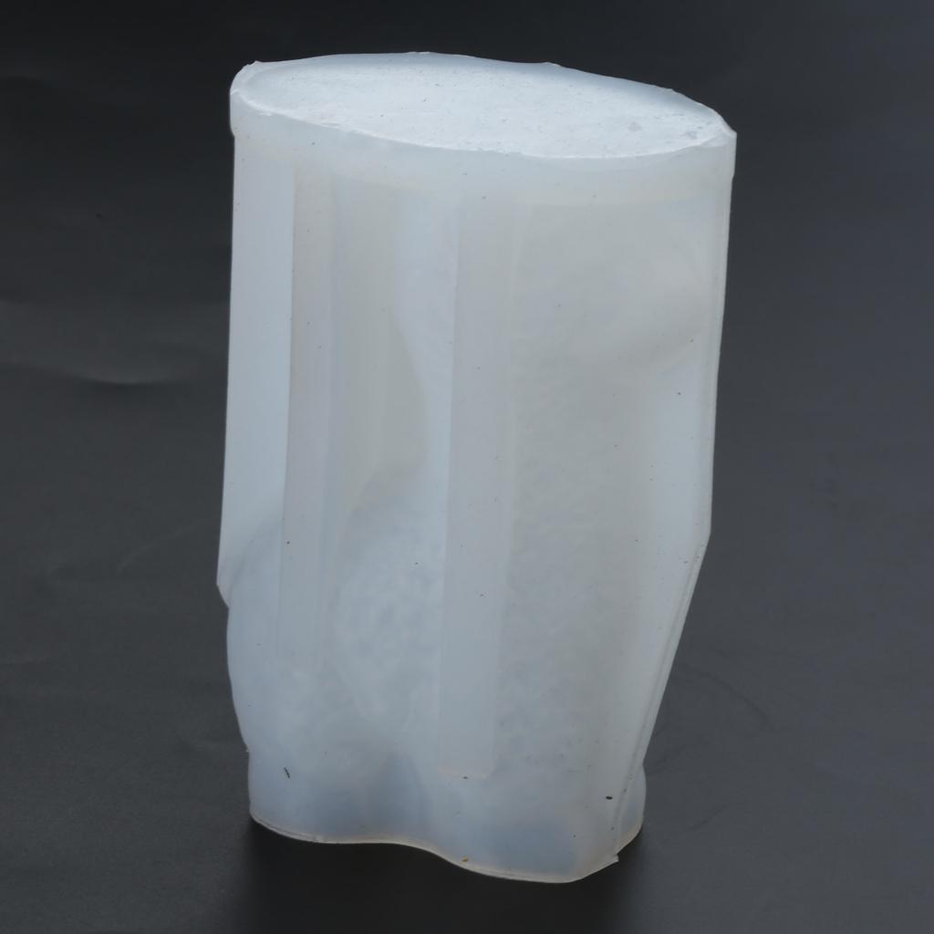 Silicone Mold for DIY Aromatherapys Candle Making 3D Alpacas Resin Molds Home Decoration Scented Candle Molds DIY Craft