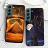 Egypt Pharaoh Phone Case For Samsung Galaxy A12 A22 A32 A42 A52 A72 A54 A34 A24 A14 A73 A53 A33 A23 A13 5G F52 F62 Cover Shell C