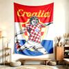 Croatia National Football Team (5) Tapestry Suitable For Decorating Homes Dorms And Bedrooms Soft To The Touch And A Perfect Gift For Friends And Fami