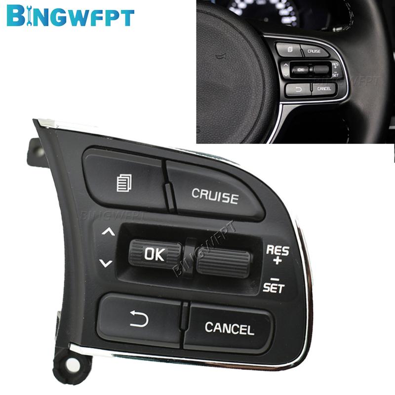 Right Button Steering Wheel Cruise Button Car Accessories For Kia K5 2016 2017 2018 Button Switch